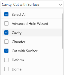 Multi Select Drop Down Box